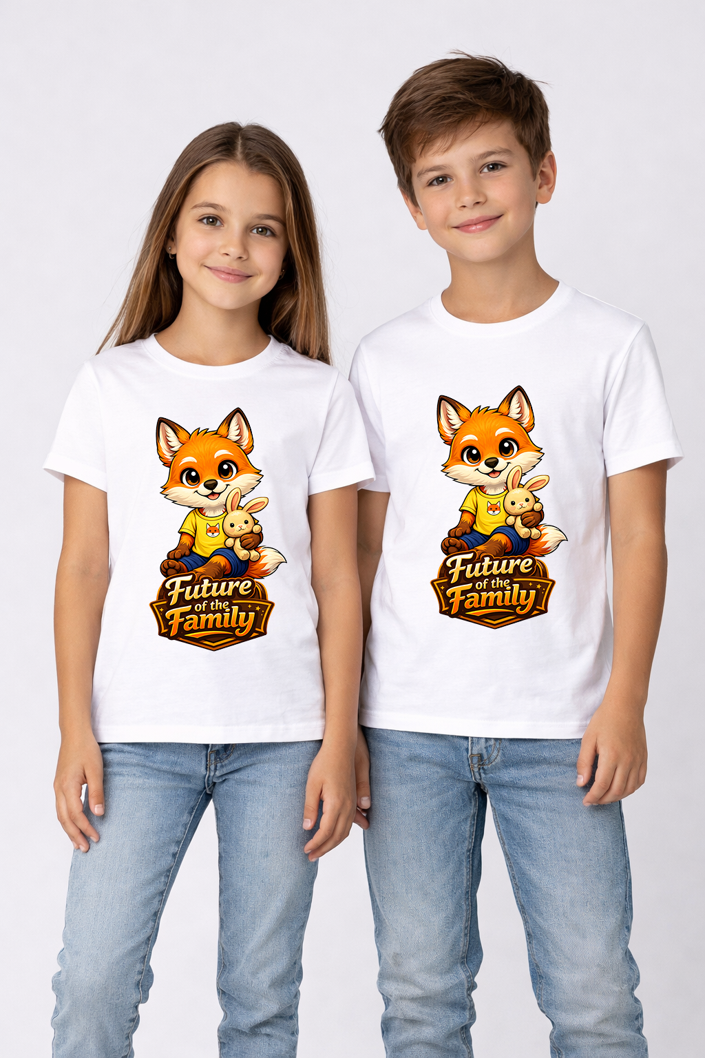 Future of the Family Kids' T-Shirt | Premium Graphic Tee | GEZ