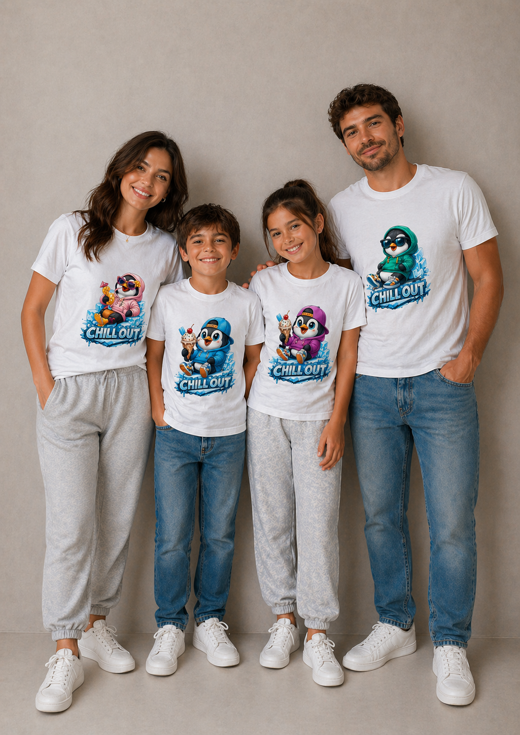 Chill Out Penguin Women's T-Shirt | Funny Summer Graphic Tee | GEZ