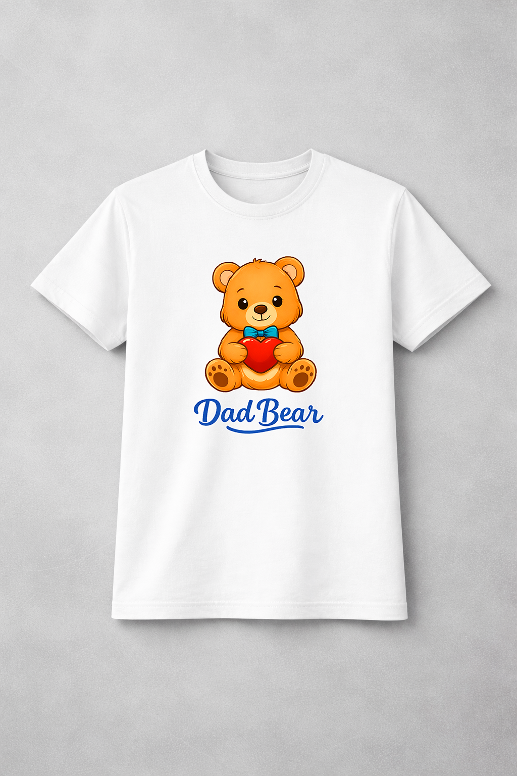 Men's Valentine's Day T-Shirt | Dad Bear | Family Matching Tee | GEZ