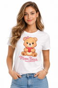 Women's Valentine's Day T-Shirt | Mom Bear | Family Matching Tee | GEZ