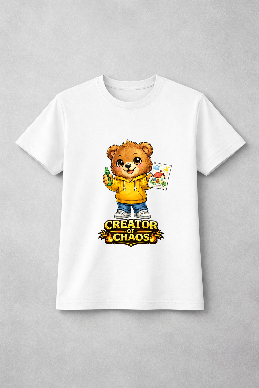 Creator of Chaos Boys' T-Shirt | Premium Graphic Tee | GEZ