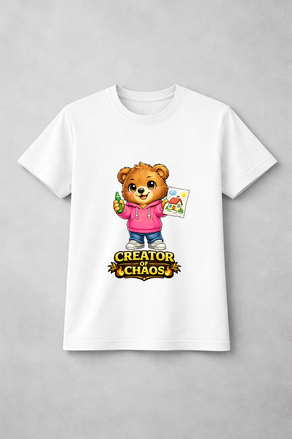Creator of Chaos Girls' T-Shirt | Premium Graphic Tee | GEZ