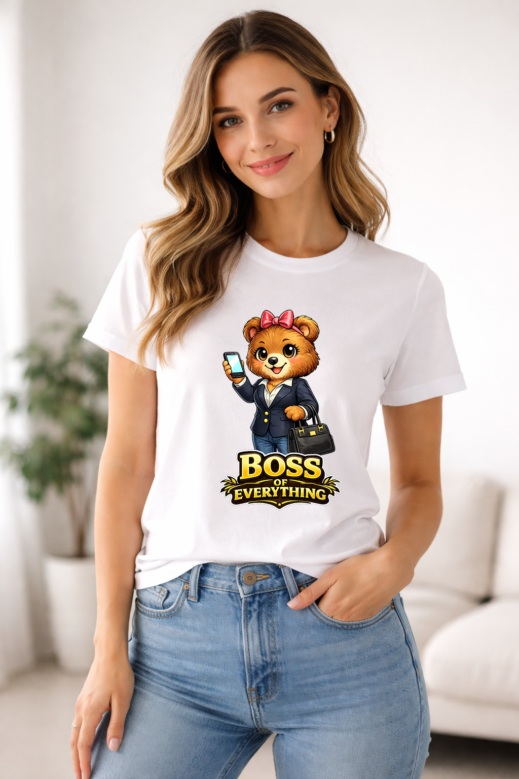 Boss of Everything Women's T-Shirt | Premium Graphic Tee | GEZ
