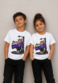 Stay Wild Tiger Girl's and Boy's T-Shirt | Premium Graphic Tee | GEZ